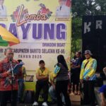 Semangat HUT Barito Selatan, Lomba Dayung Dragon Boat Digelar Meriah